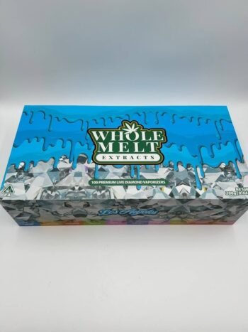Blue Whole Melts Master Box 10 Flavors | 100 Disposable Vapes - Whole Melt Extract Official - Premium Carts & Concentrates