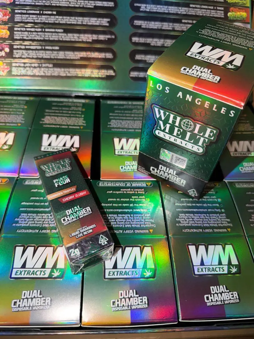 Latest Whole Melt Phase 4 Dual Chamber 2G Disposable Latest Whole Melt Phase 4 Dual Chamber 2G Disposable