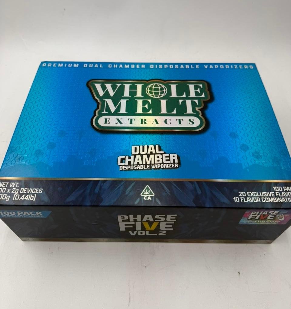 Whole Melt Extracts Phase Five V2 Vape: Premium Live Resin Whole Melt Phase 5