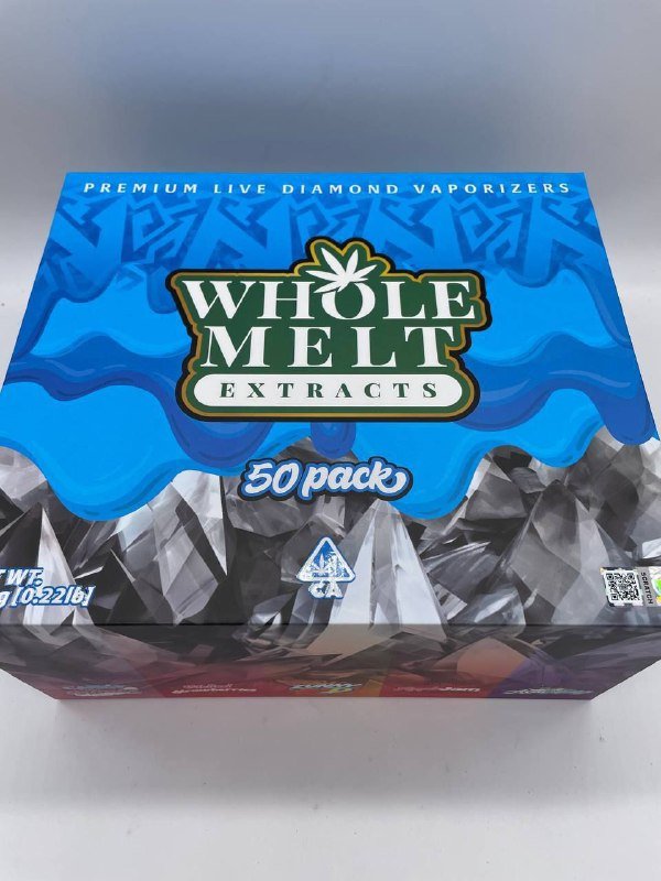 Whole Melts 50 Packs - Whole Melt Extract Official - Premium Carts & Concentrates Whole Melts 50 Packs - Whole Melt Extract Official - Premium Carts & Concentrates