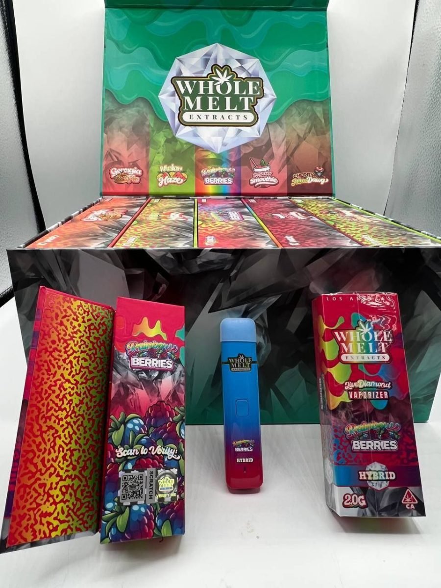 Whole Melts Rainbow Berries | Premium Live Resin Vape Whole Melts Rainbow Berries | Premium Live Resin Vape